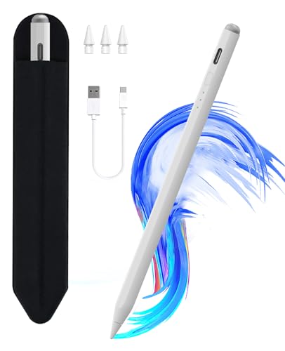 Lápiz para iPad 11/10e/9º, lápiz de Carga rápida para i-Pad
